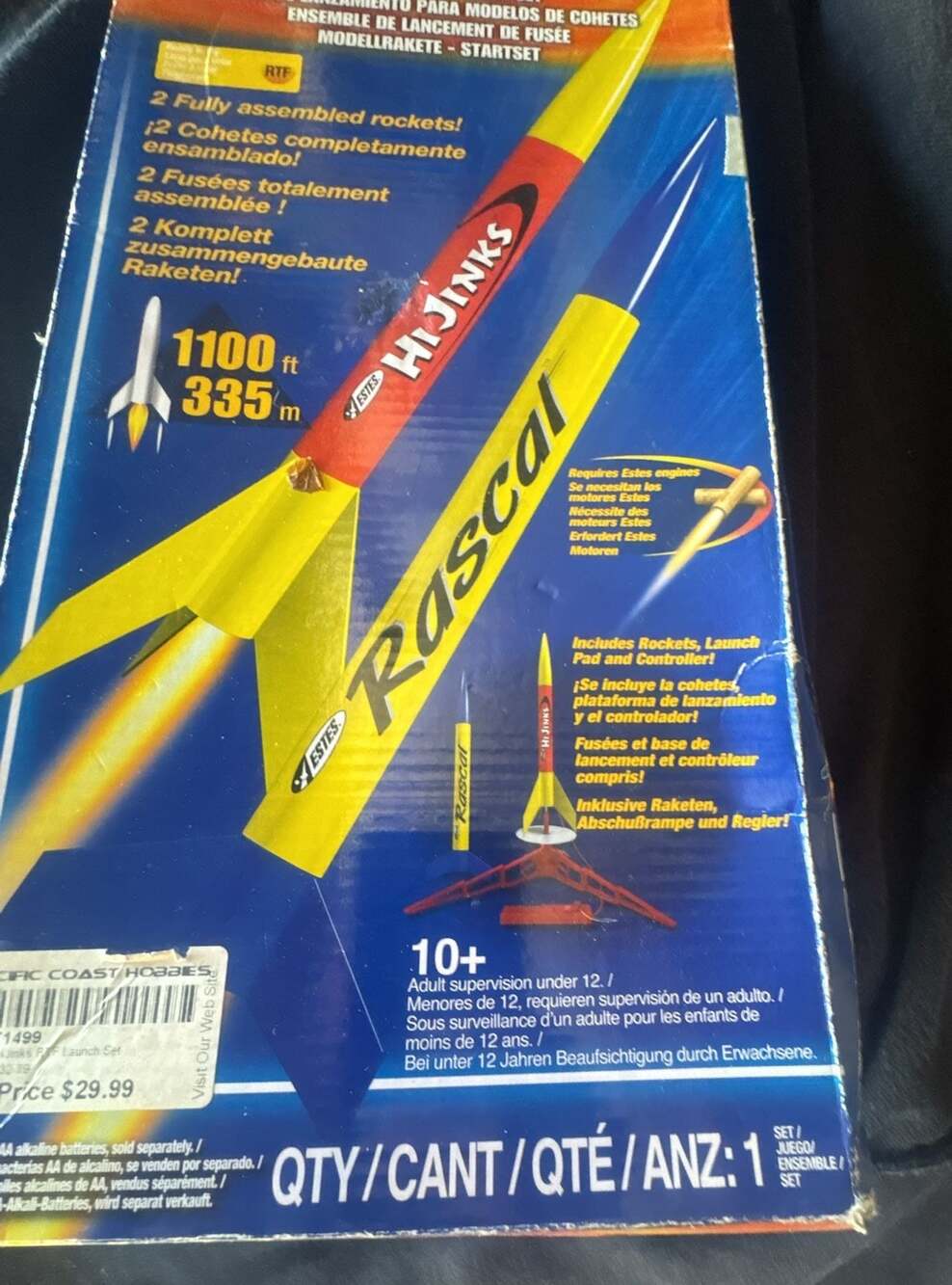 Estes Rascal & HiJinks Launch Set RTF EST1499 l3573 - Picture 2 of 3